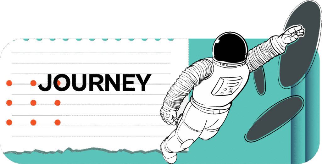 Navigation menu - Journey page