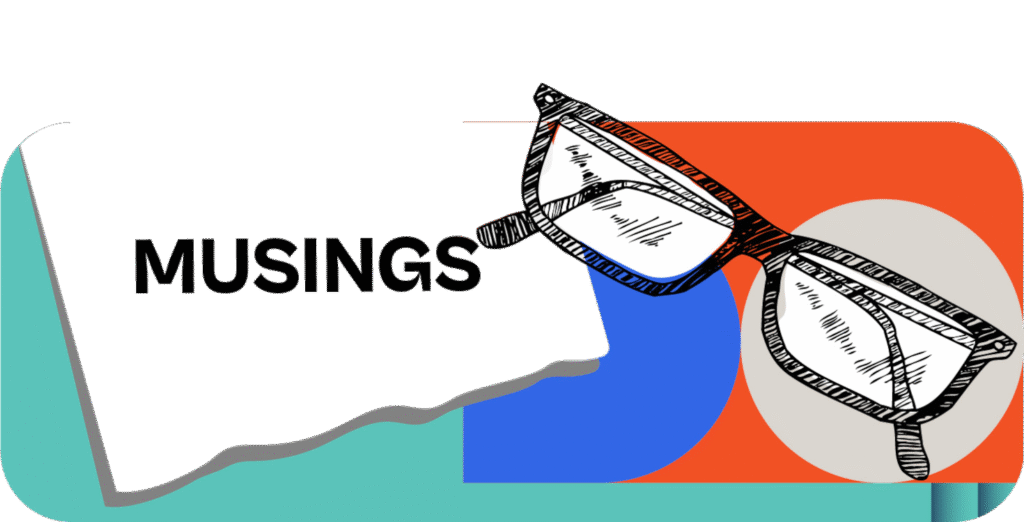 Navigation menu - Musings page